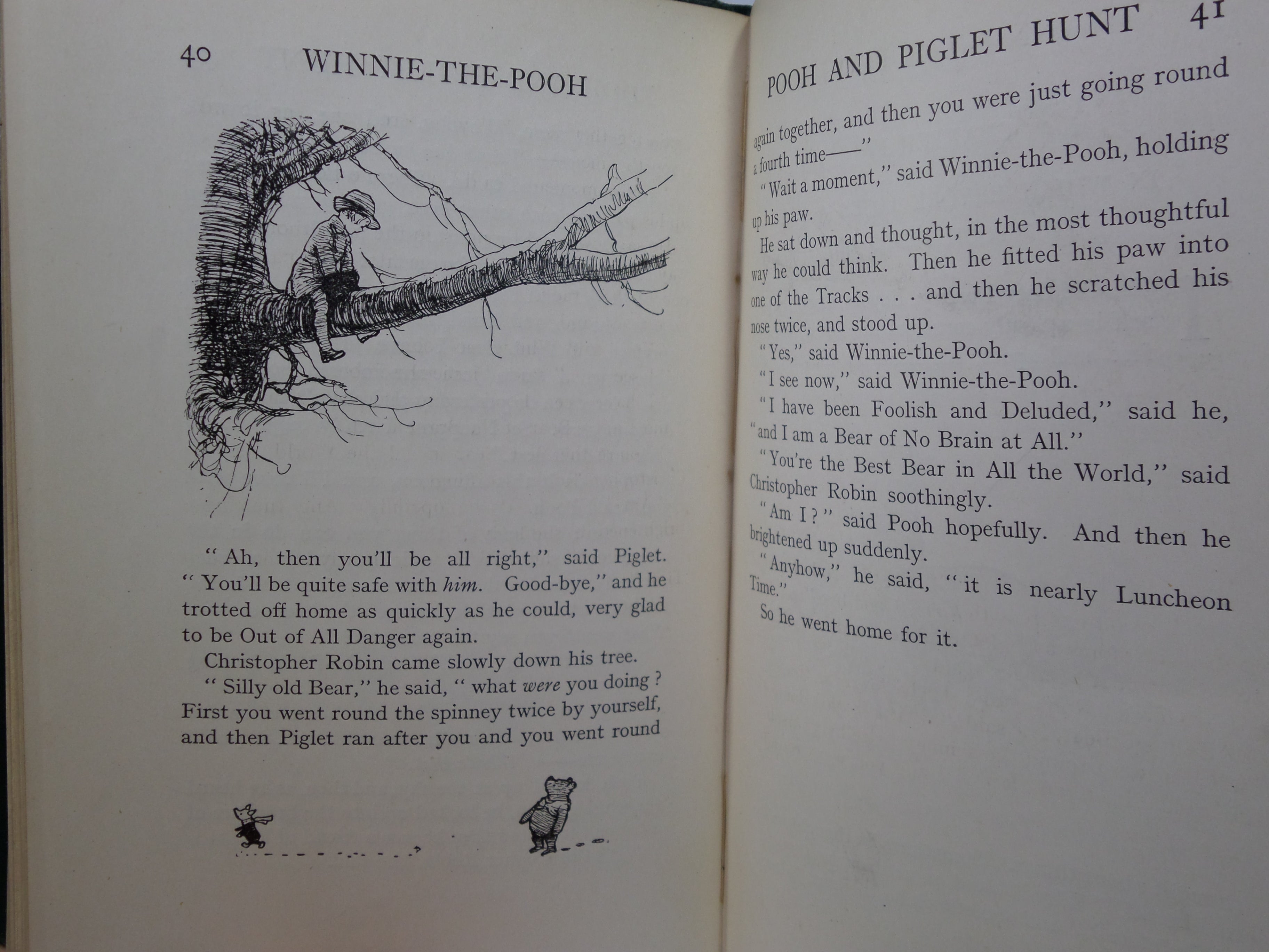 WINNIE-THE-POOH BY A. A. MILNE 1926 FIRST EDITION