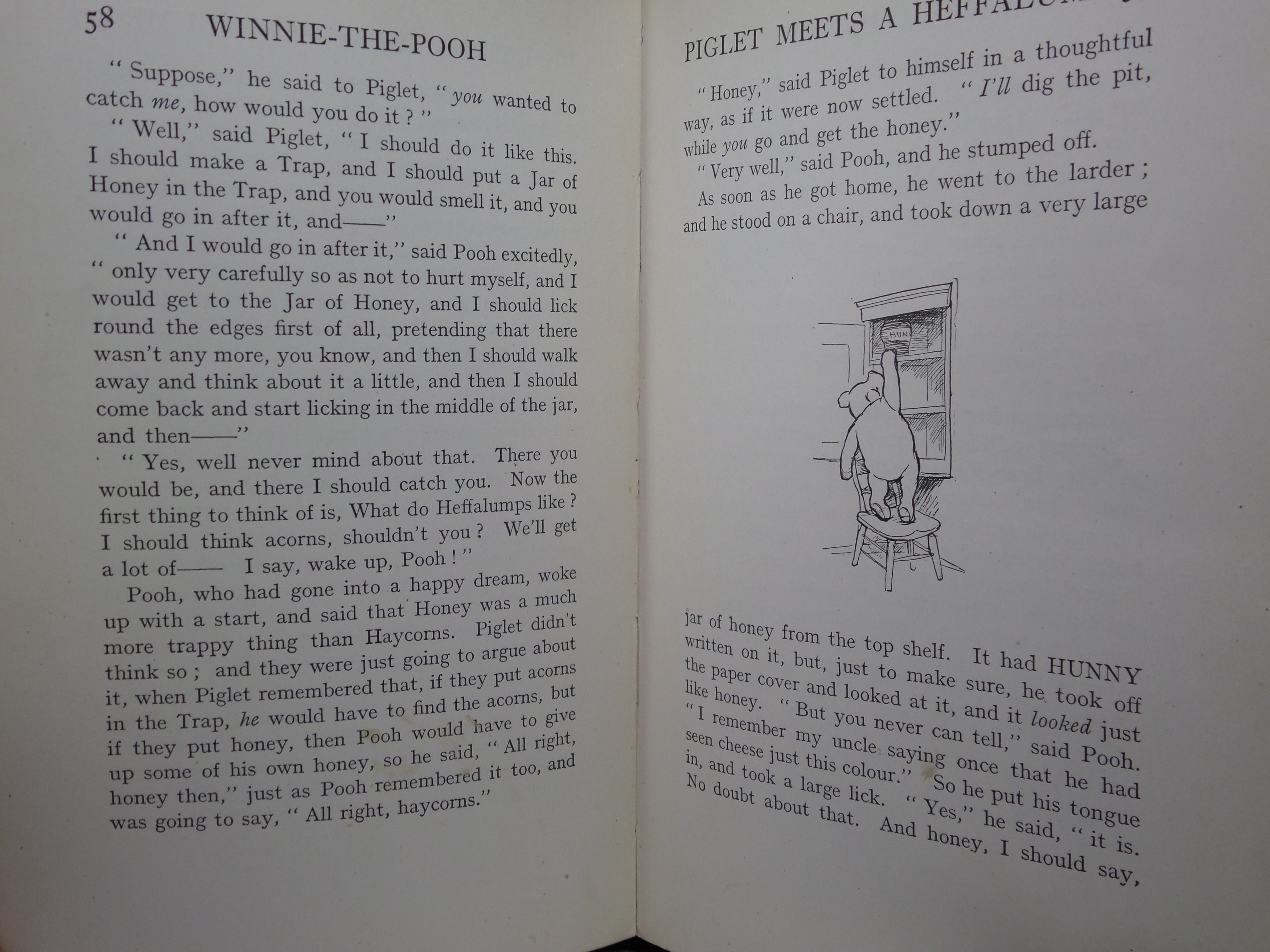 WINNIE-THE-POOH BY A. A. MILNE 1926 FIRST EDITION