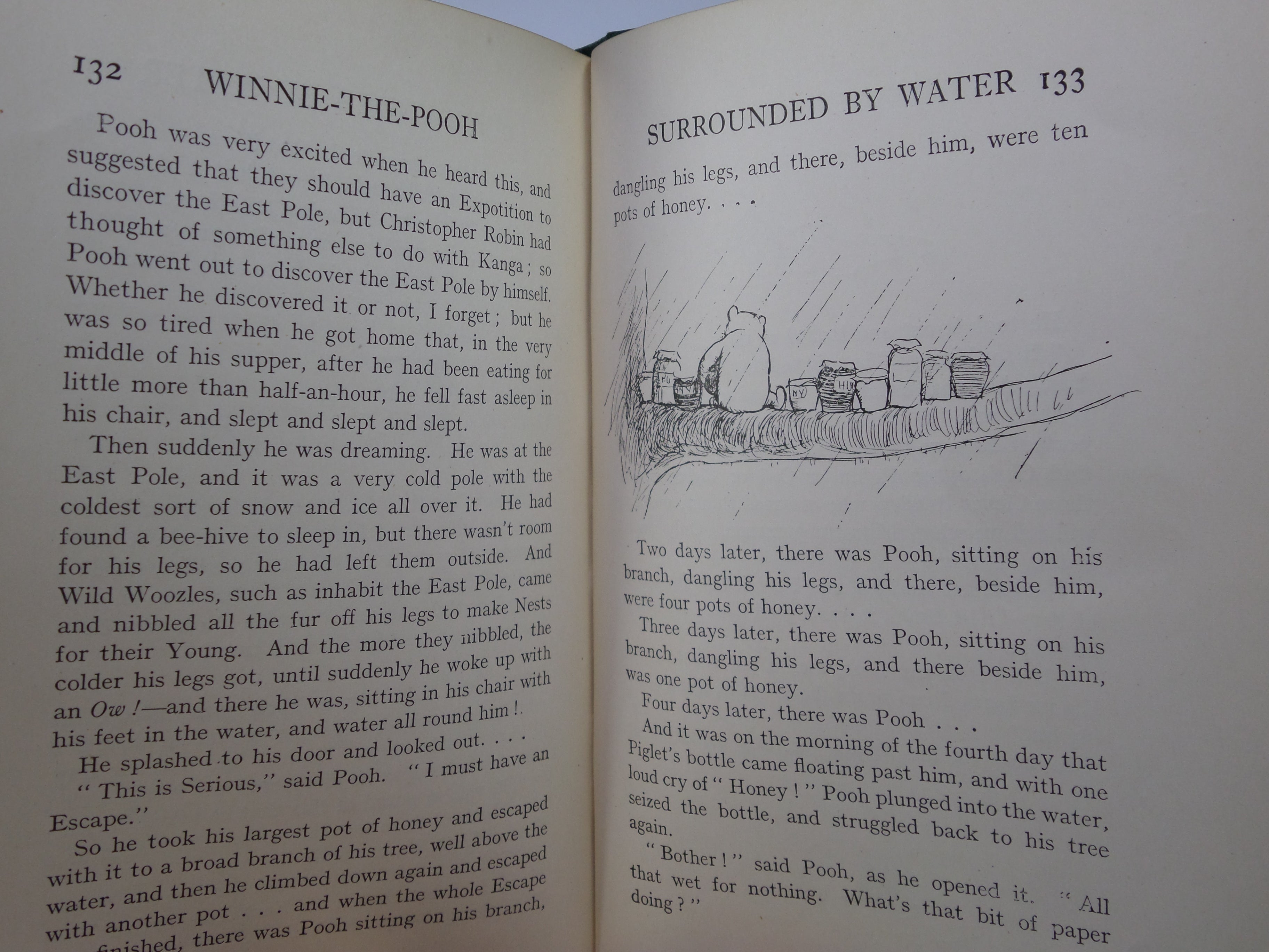 WINNIE-THE-POOH BY A. A. MILNE 1926 FIRST EDITION