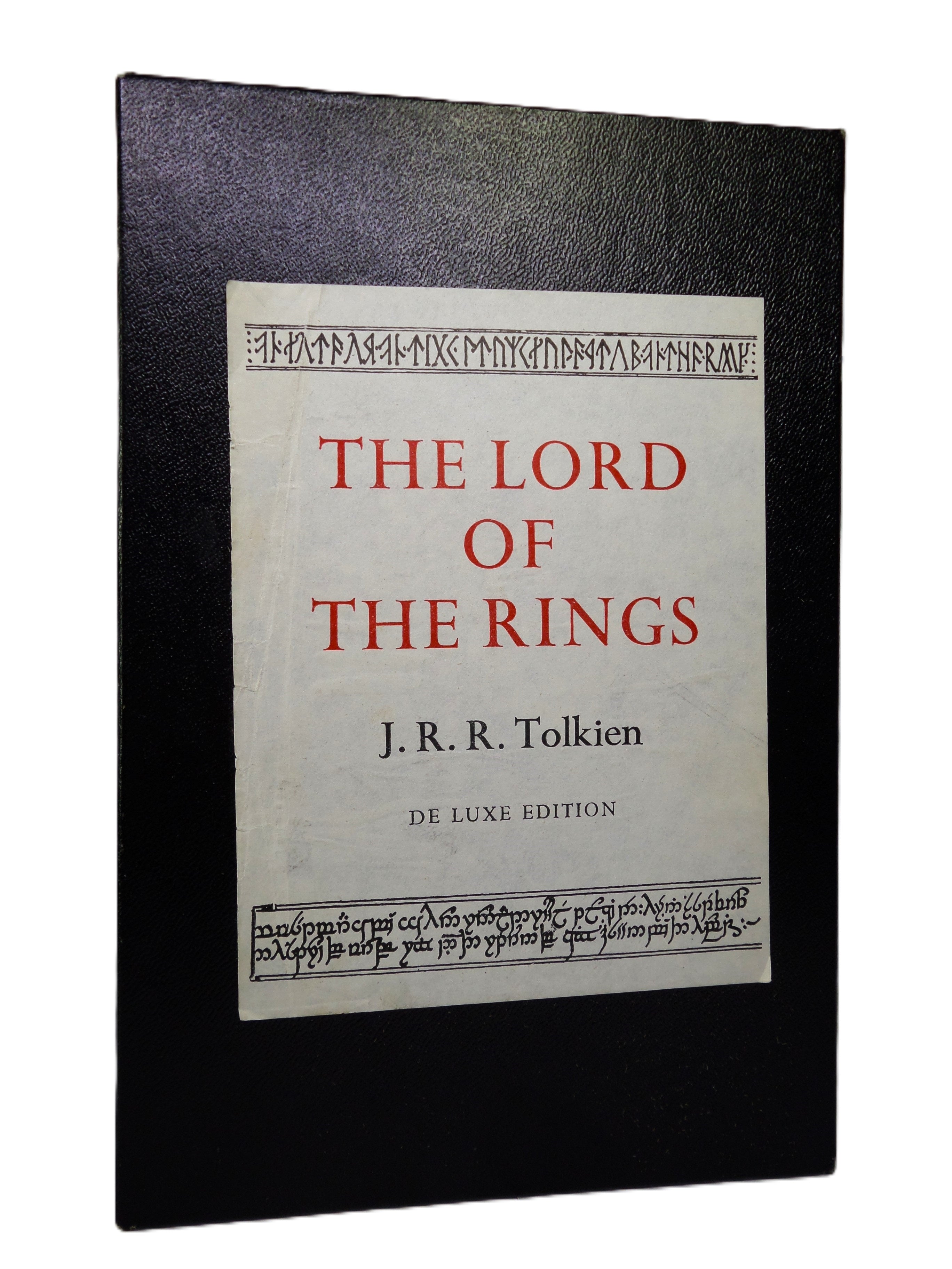 THE LORD OF THE RINGS TRILOGY BY J.R.R. TOLKIEN 1979 DELUXE EDITION