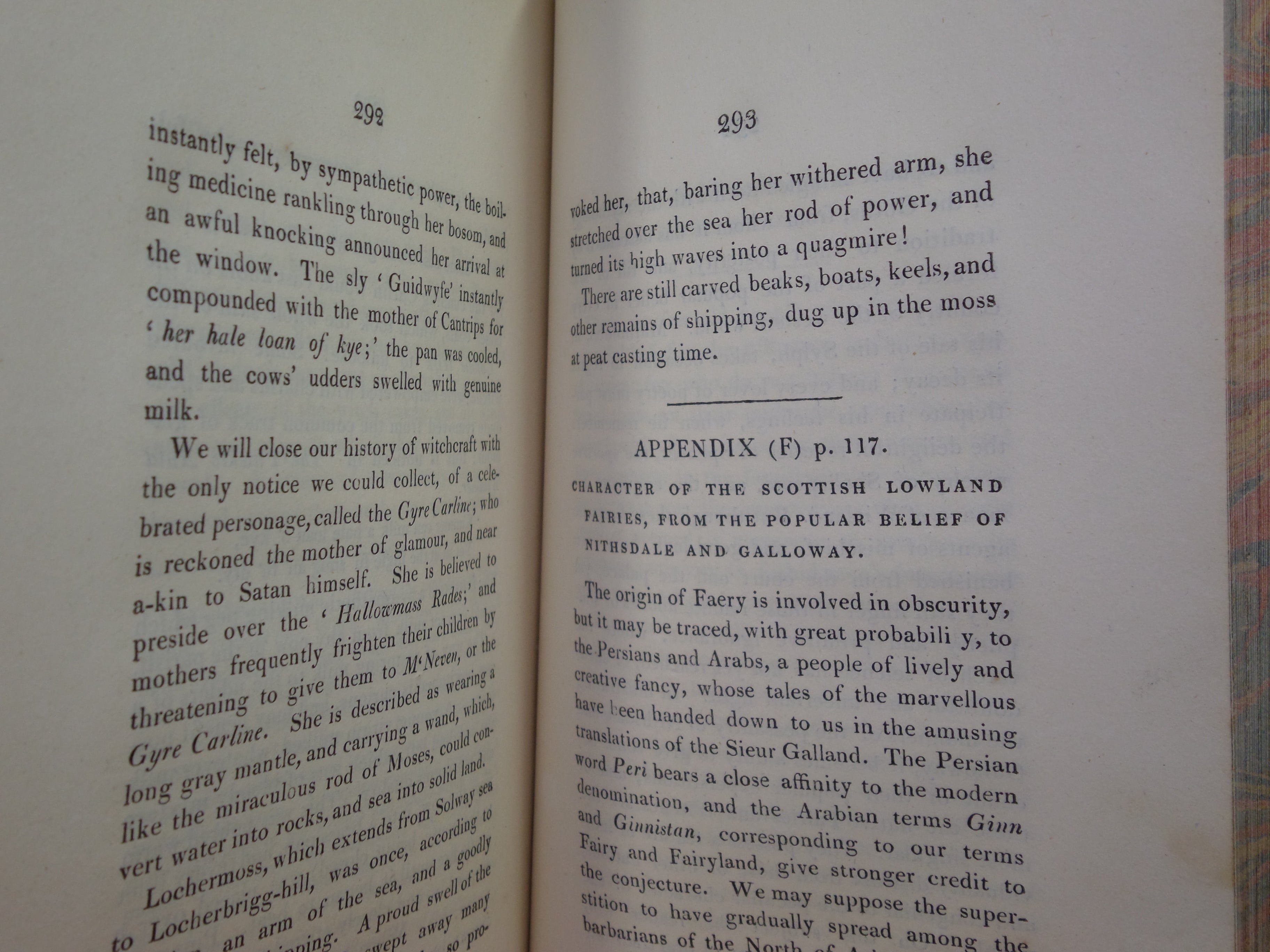 REMAINS OF NITHSDALE AND GALLOWAY SONG BY R. H. CROMEK 1810 LEATHER BINDING