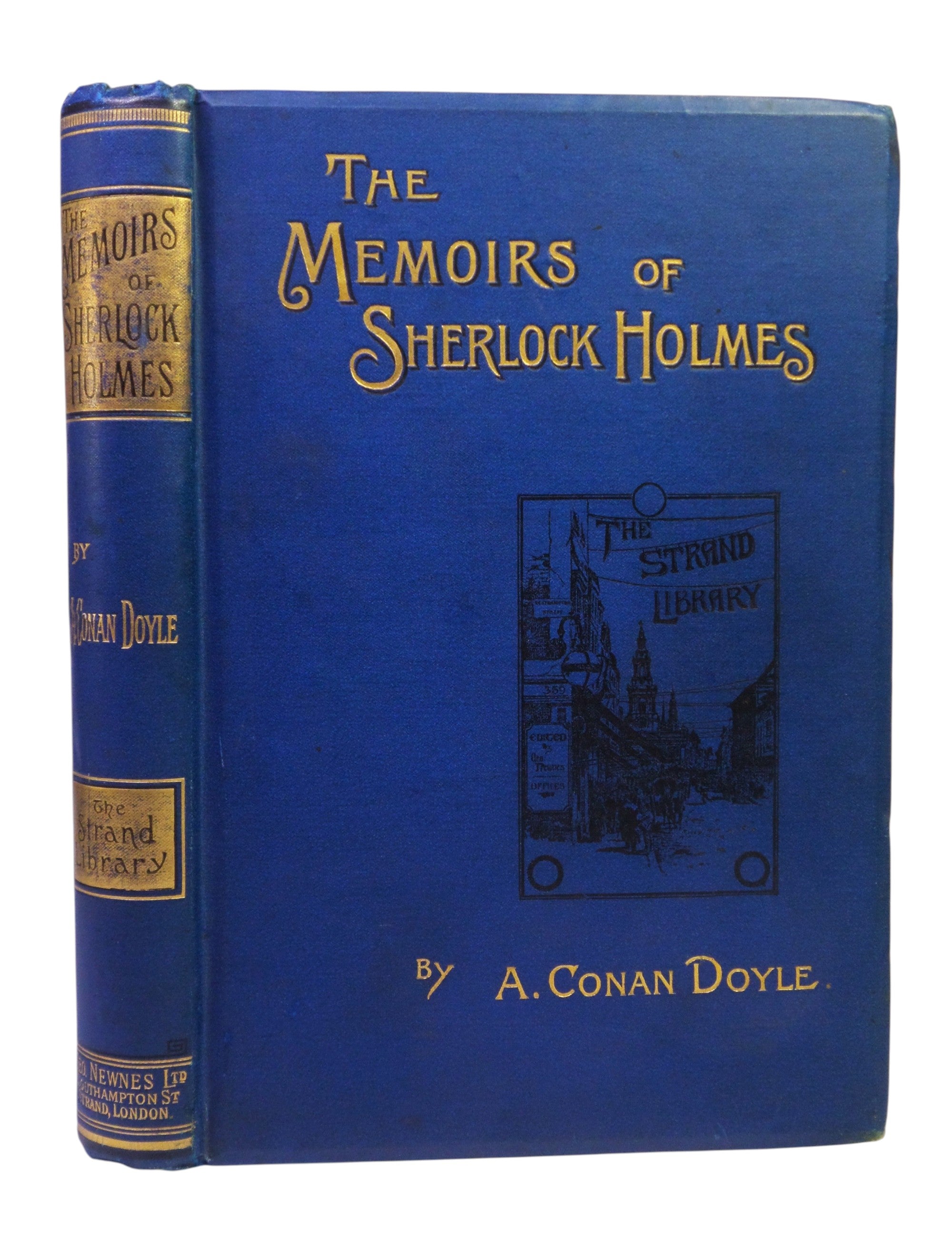 THE MEMOIRS OF SHERLOCK HOLMES BY ARTHUR CONAN DOYLE 1894 FIRST EDITION