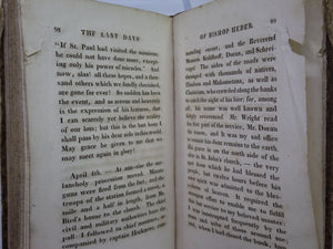 THE LAST DAYS OF BISHOP HEBER BY REV. THOMAS ROBINSON 1832