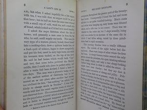 A LADY'S LIFE IN THE ROCKY MOUNTAINS BY ISABELLA L. BIRD 1910 LEATHER BINDING