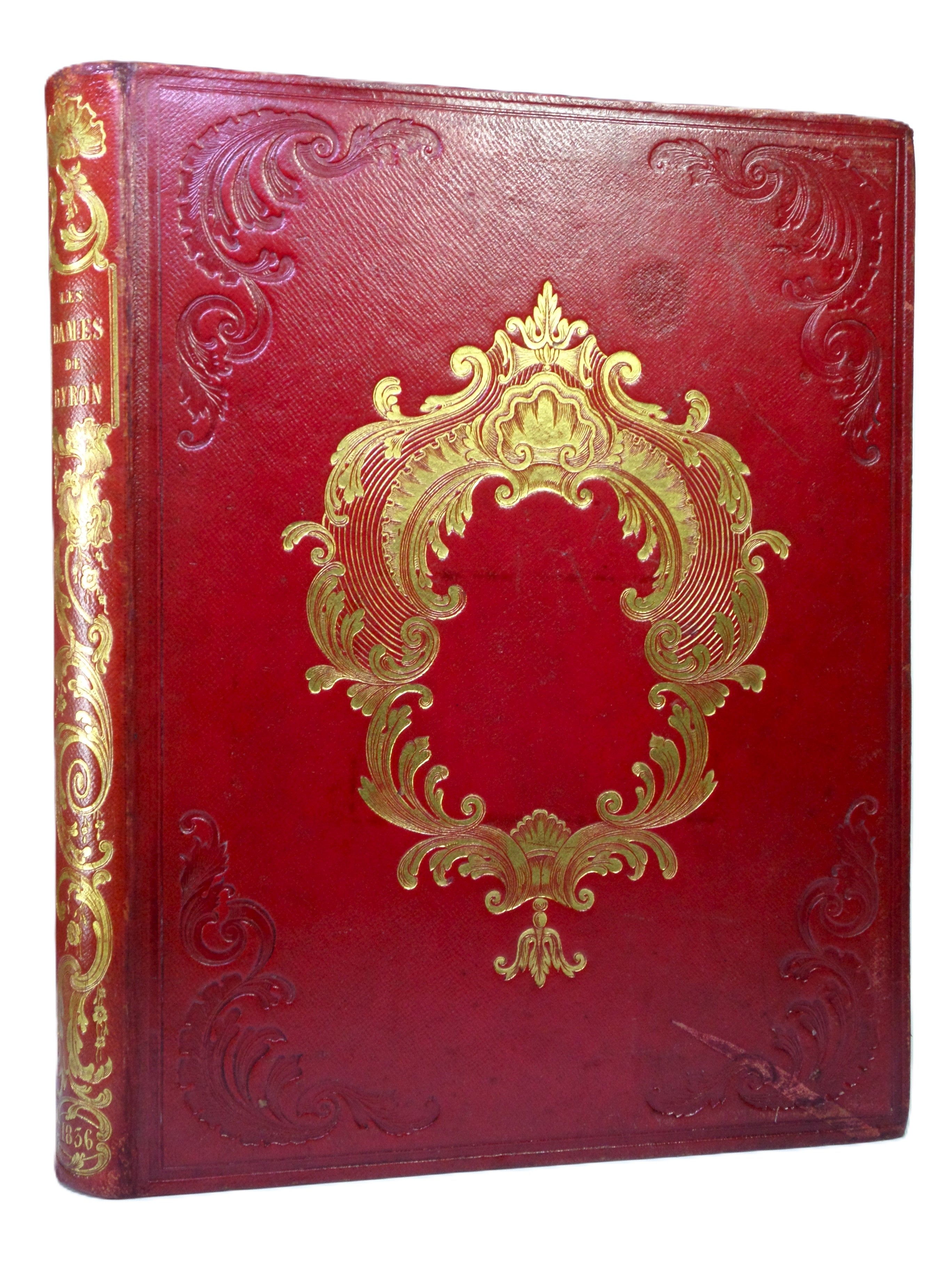 LES DAMES DE BYRON; OR PORTRAITS OF PRINCIPAL FEMALE CHARACTERS IN BYRON'S POEMS 1836 FINE BINDING