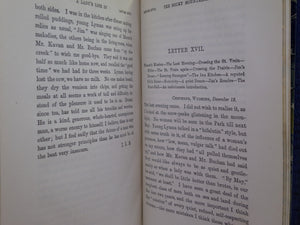 A LADY'S LIFE IN THE ROCKY MOUNTAINS BY ISABELLA L. BIRD 1910 LEATHER BINDING