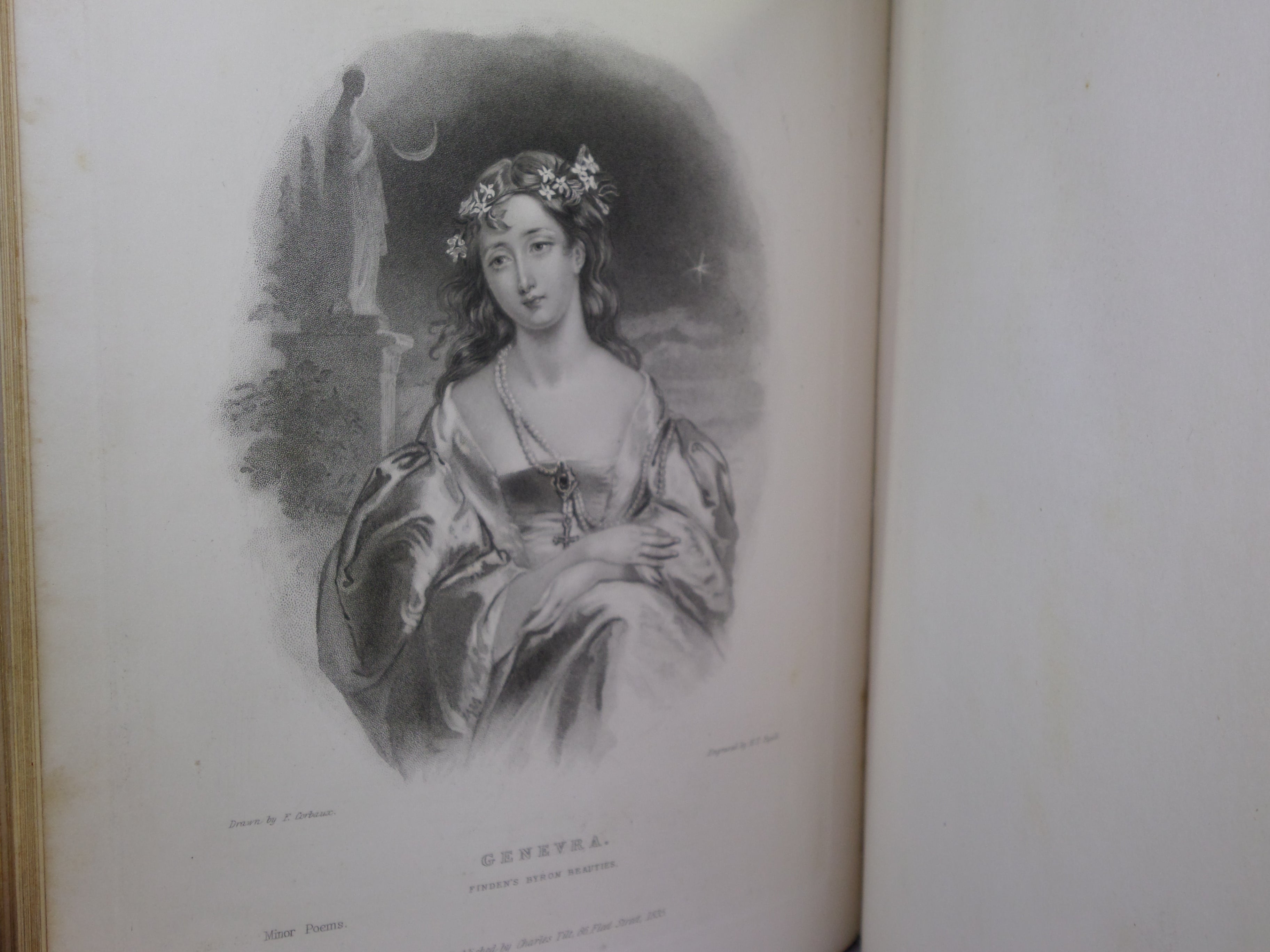 LES DAMES DE BYRON; OR PORTRAITS OF PRINCIPAL FEMALE CHARACTERS IN BYRON'S POEMS 1836 FINE BINDING