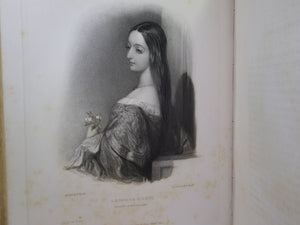 LES DAMES DE BYRON; OR PORTRAITS OF PRINCIPAL FEMALE CHARACTERS IN BYRON'S POEMS 1836 FINE BINDING