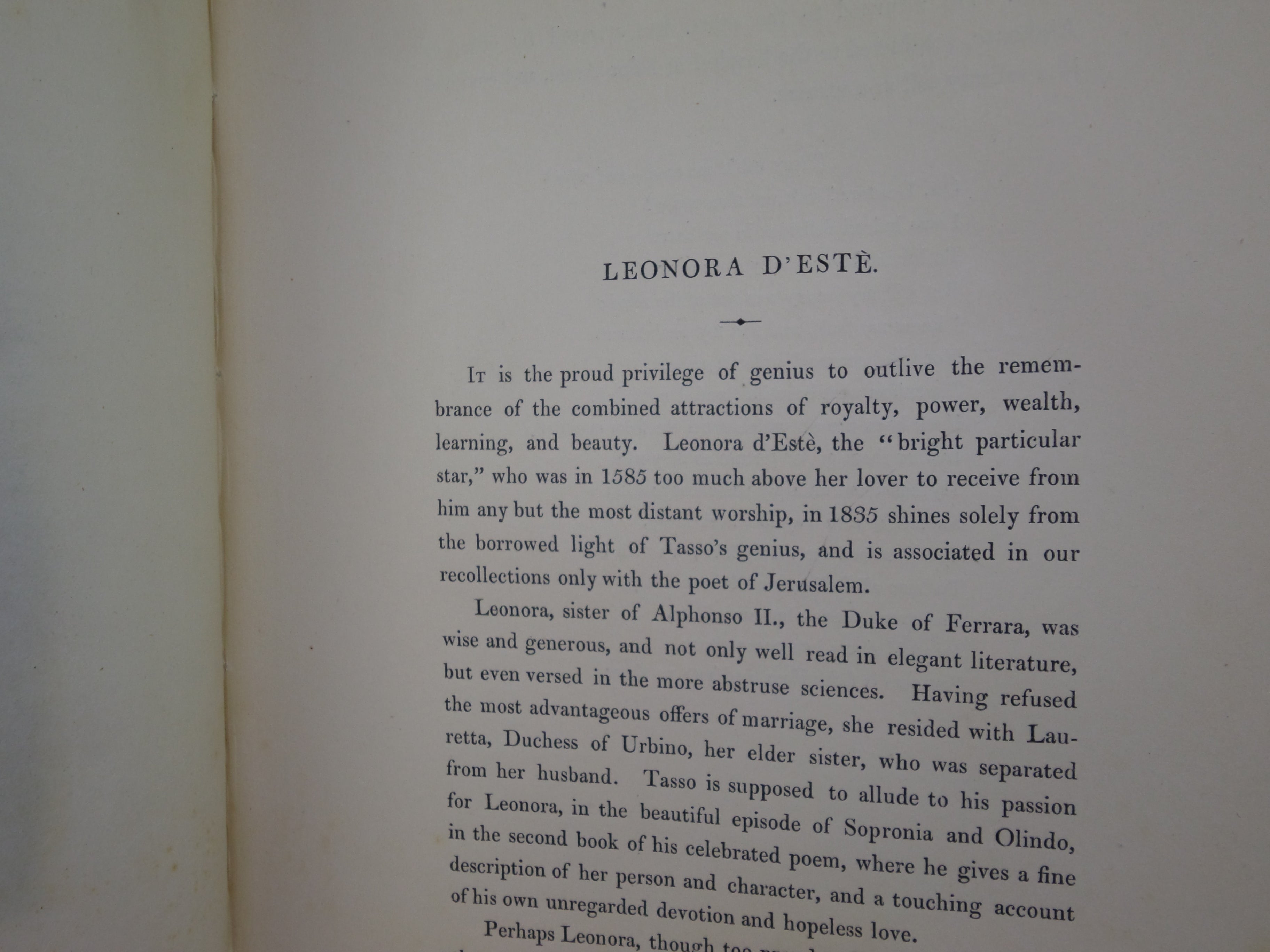 LES DAMES DE BYRON; OR PORTRAITS OF PRINCIPAL FEMALE CHARACTERS IN BYRON'S POEMS 1836 FINE BINDING