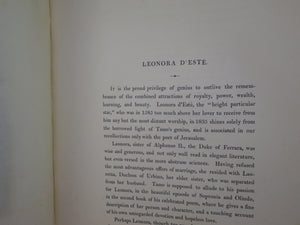 LES DAMES DE BYRON; OR PORTRAITS OF PRINCIPAL FEMALE CHARACTERS IN BYRON'S POEMS 1836 FINE BINDING