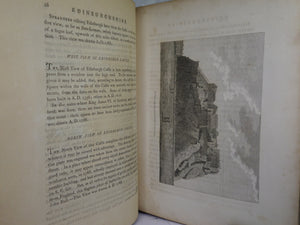 THE ANTIQUITIES OF SCOTLAND BY FRANCIS GROSE 1797 LEATHER-BOUND IN TWO VOLUMES