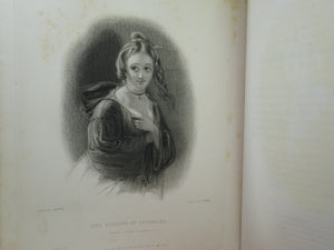 LES DAMES DE BYRON; OR PORTRAITS OF PRINCIPAL FEMALE CHARACTERS IN BYRON'S POEMS 1836 FINE BINDING