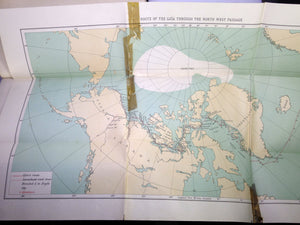 ROALD AMUNDSEN'S "THE NORTH WEST PASSAGE" 1908 SIGNED FIRST AMERICAN EDITION