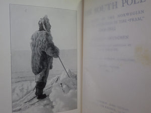 THE SOUTH POLE BY ROALD AMUNDSEN 1913 SIGNED FIRST AMERICAN EDITION