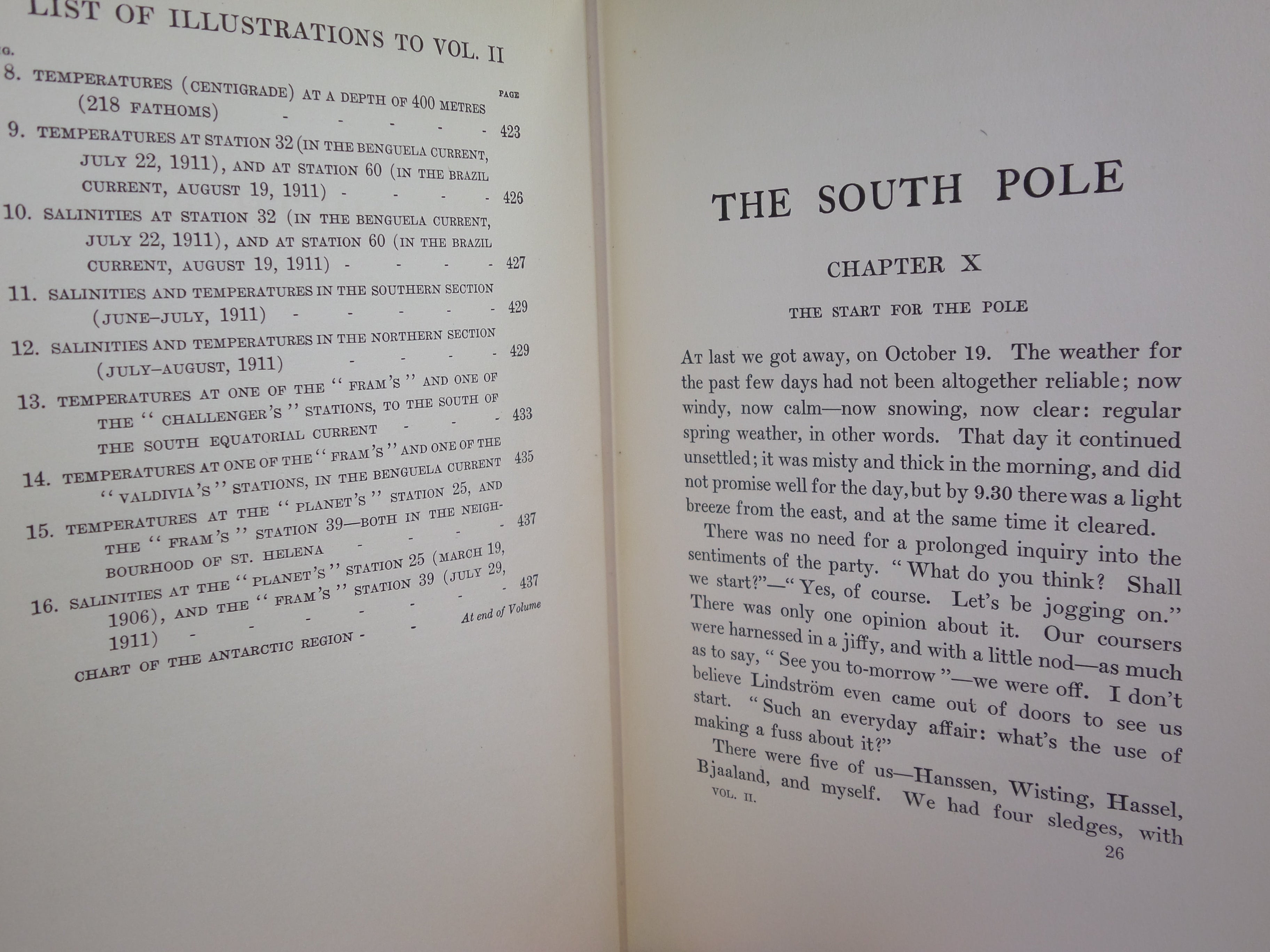 THE SOUTH POLE BY ROALD AMUNDSEN 1913 SIGNED FIRST AMERICAN EDITION