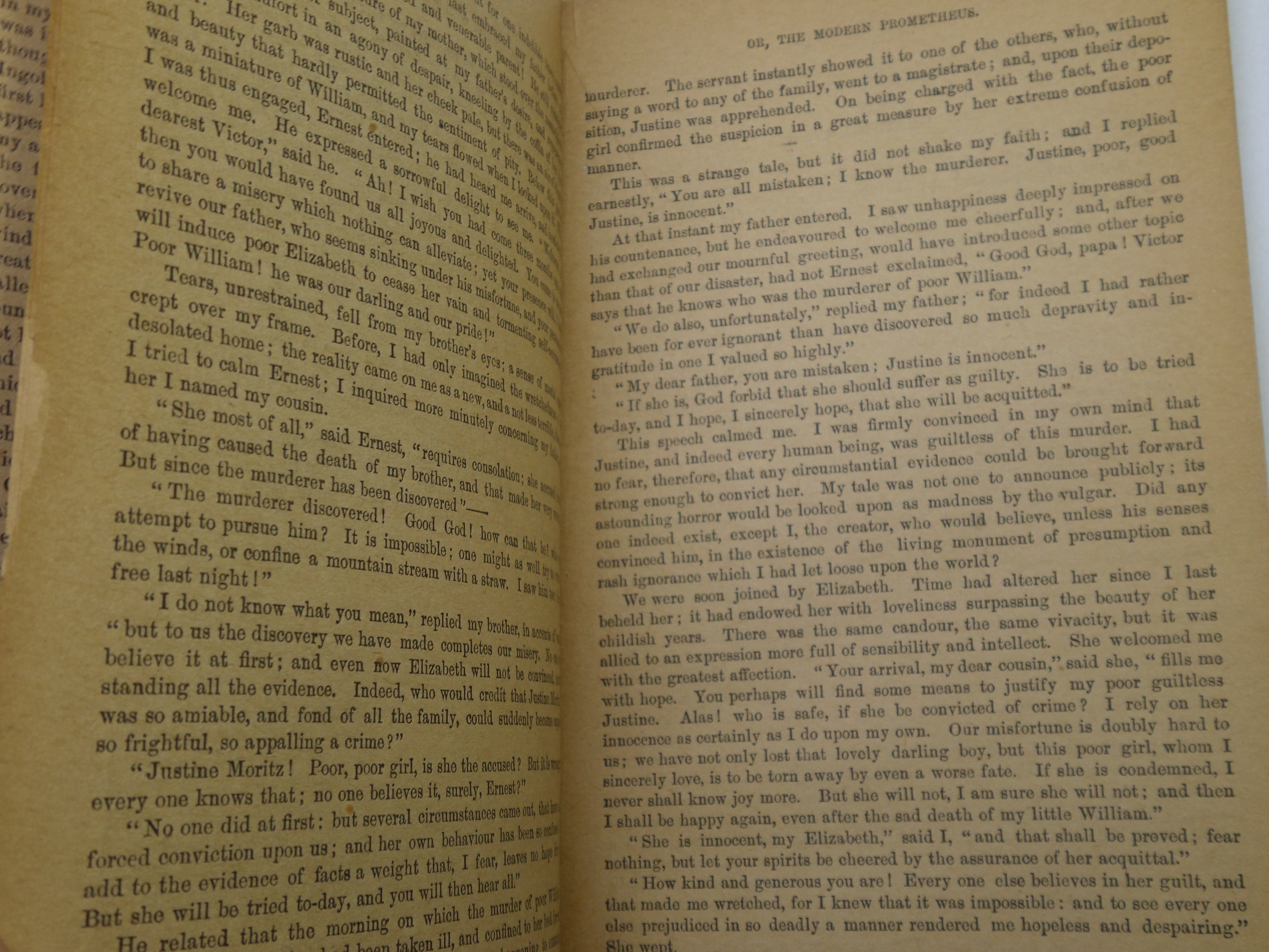 Frankenstein; or The Modern Prometheus (Abridged): Penny Popular Novels #49 - Review of Reviews.