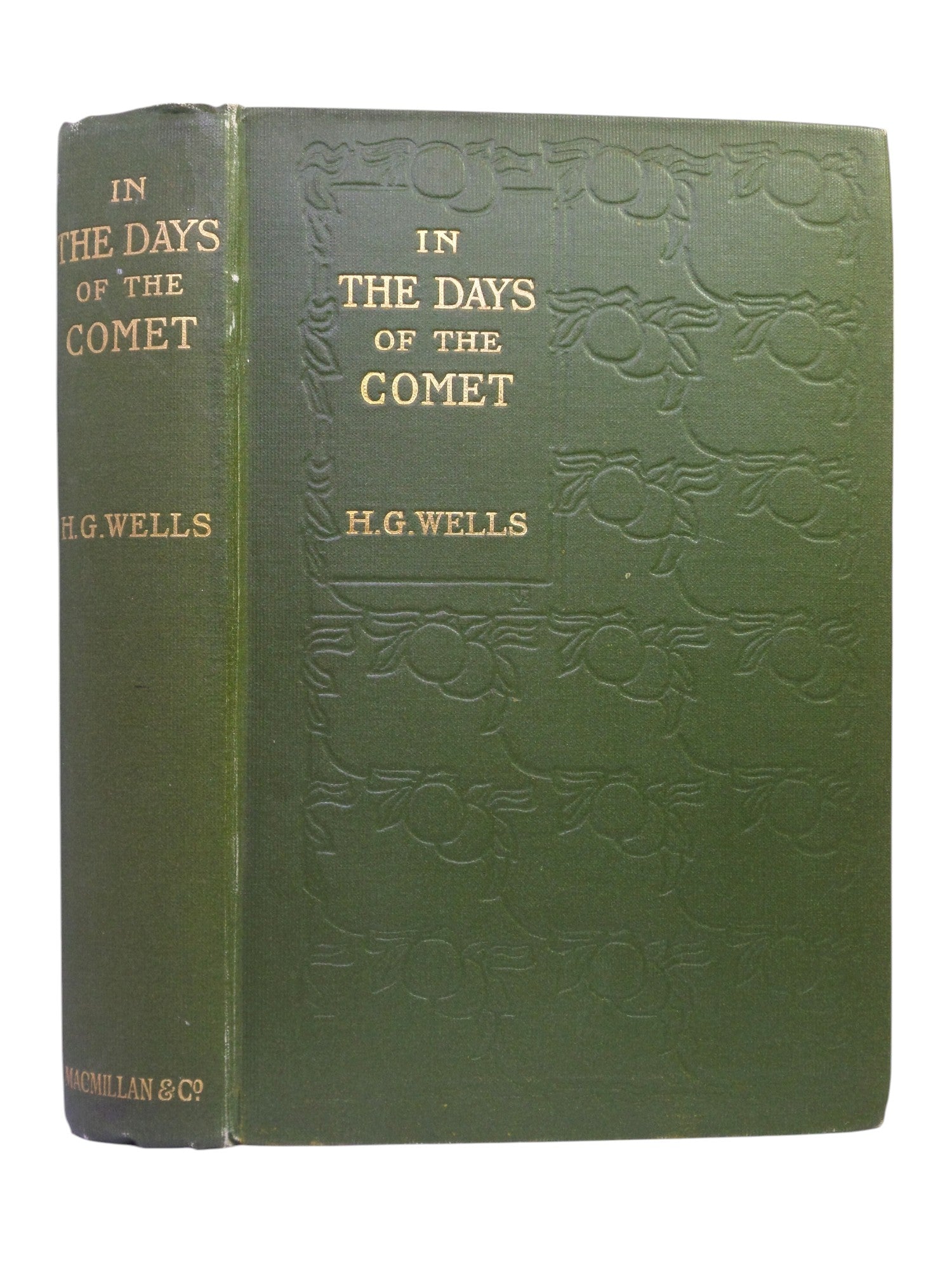 IN DAYS OF THE COMET BY H. G. WELLS 1906 FIRST EDITION