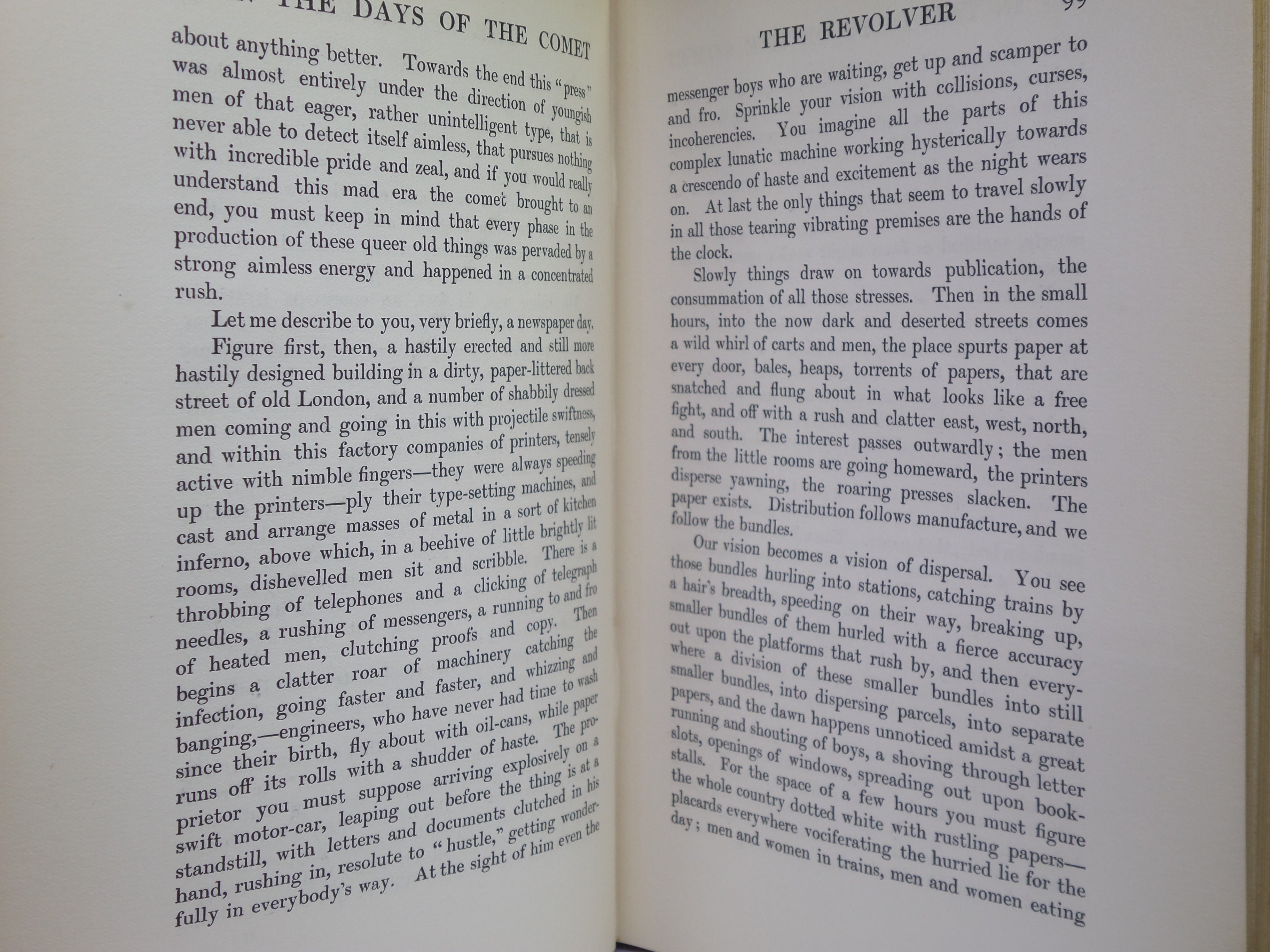 IN DAYS OF THE COMET BY H. G. WELLS 1906 FIRST EDITION