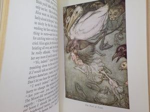 ALICE'S ADVENTURES IN WONDERLAND BY LEWIS CARROLL 1972 ARTHUR RACKHAM, BAYNTUN BINDING