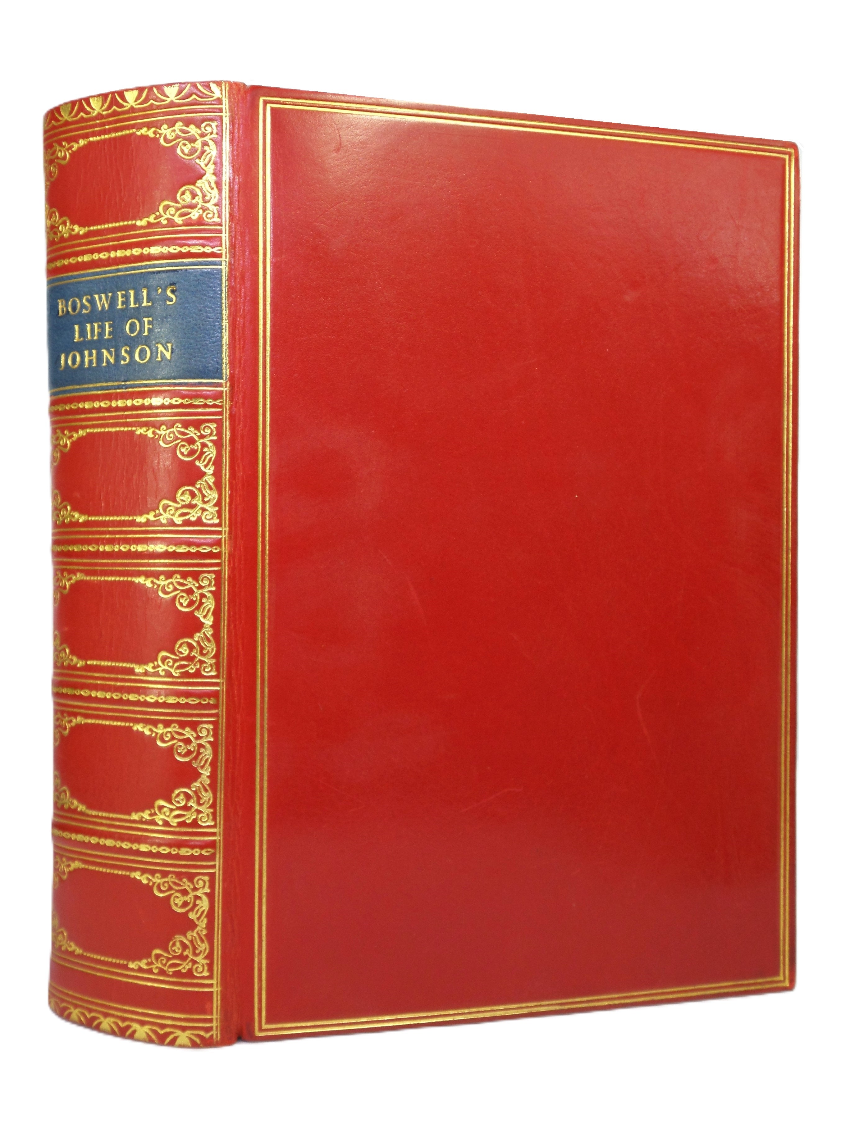 JAMES BOSWELL'S LIFE OF JOHNSON 1965 BAYNTUN-RIVIERE FINE BINDING