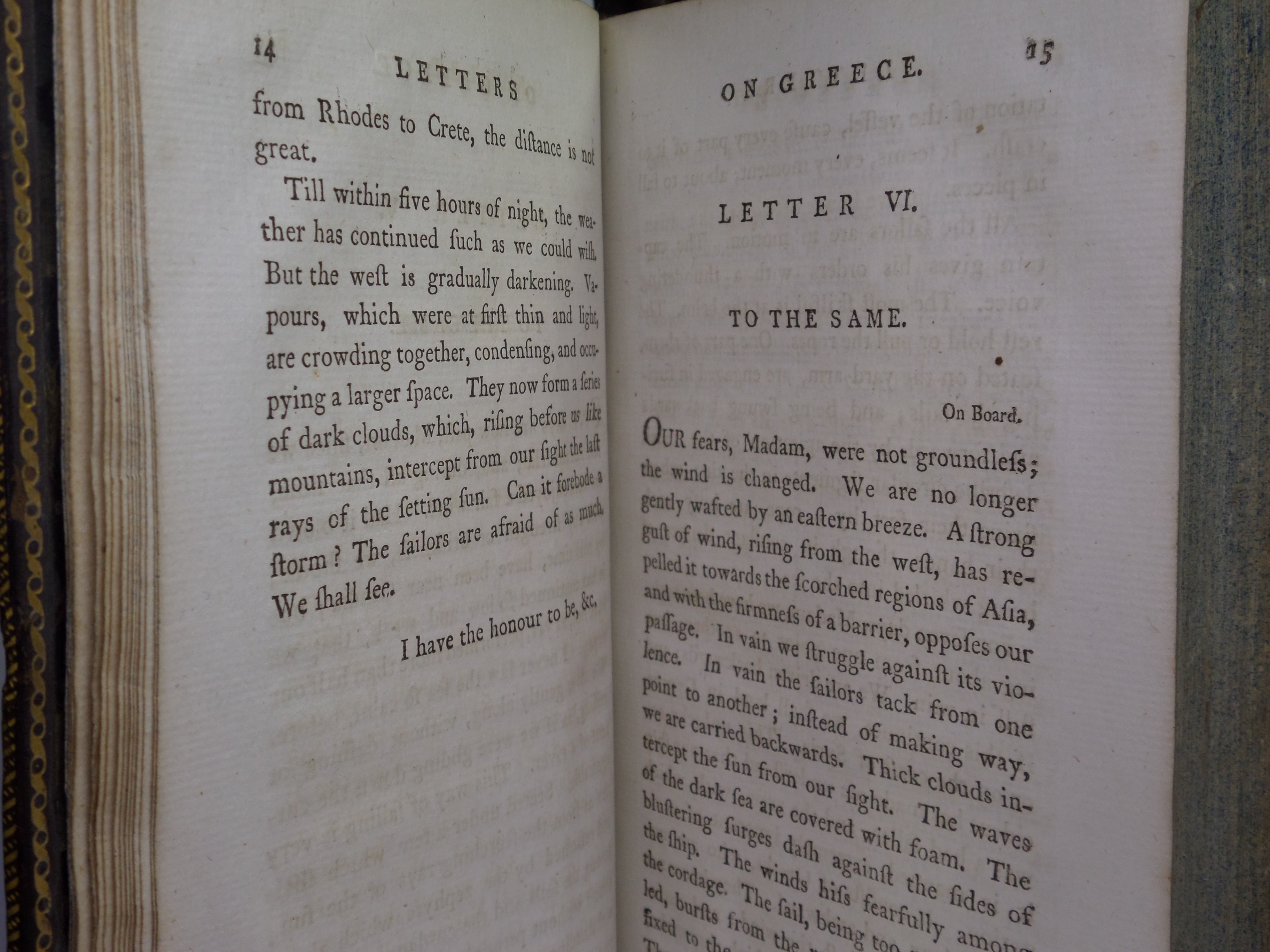 LETTERS ON GREECE BEING A SEQUEL TO LETTERS ON EGYPT 1788 CLAUDE-ÉTIENNE SAVARY