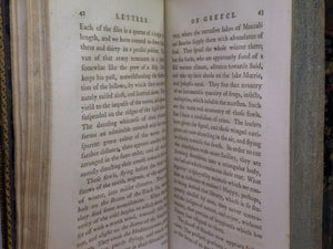 LETTERS ON GREECE BEING A SEQUEL TO LETTERS ON EGYPT 1788 CLAUDE-ÉTIENNE SAVARY