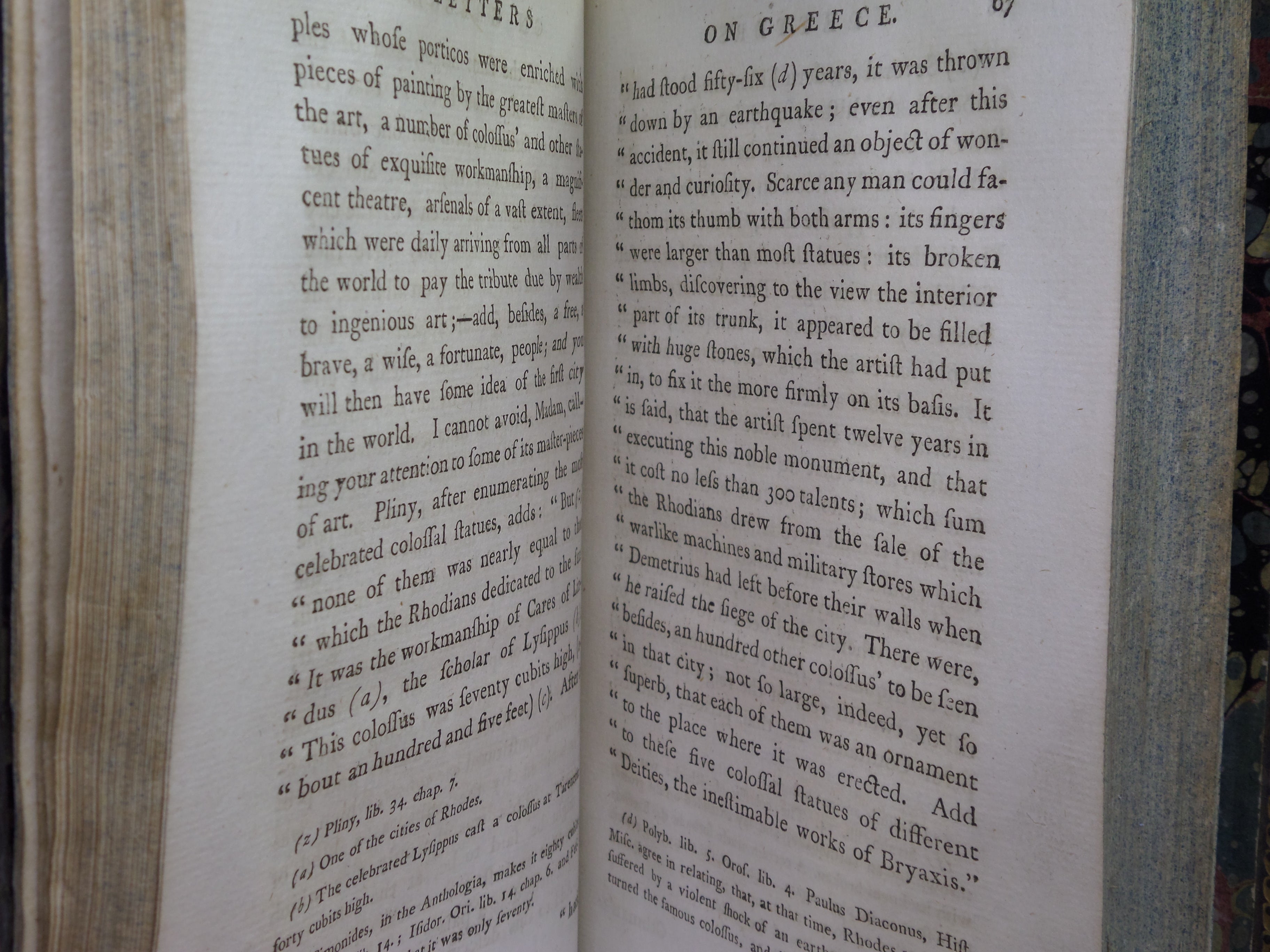 LETTERS ON GREECE BEING A SEQUEL TO LETTERS ON EGYPT 1788 CLAUDE-ÉTIENNE SAVARY