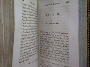 LETTERS ON GREECE BEING A SEQUEL TO LETTERS ON EGYPT 1788 CLAUDE-ÉTIENNE SAVARY