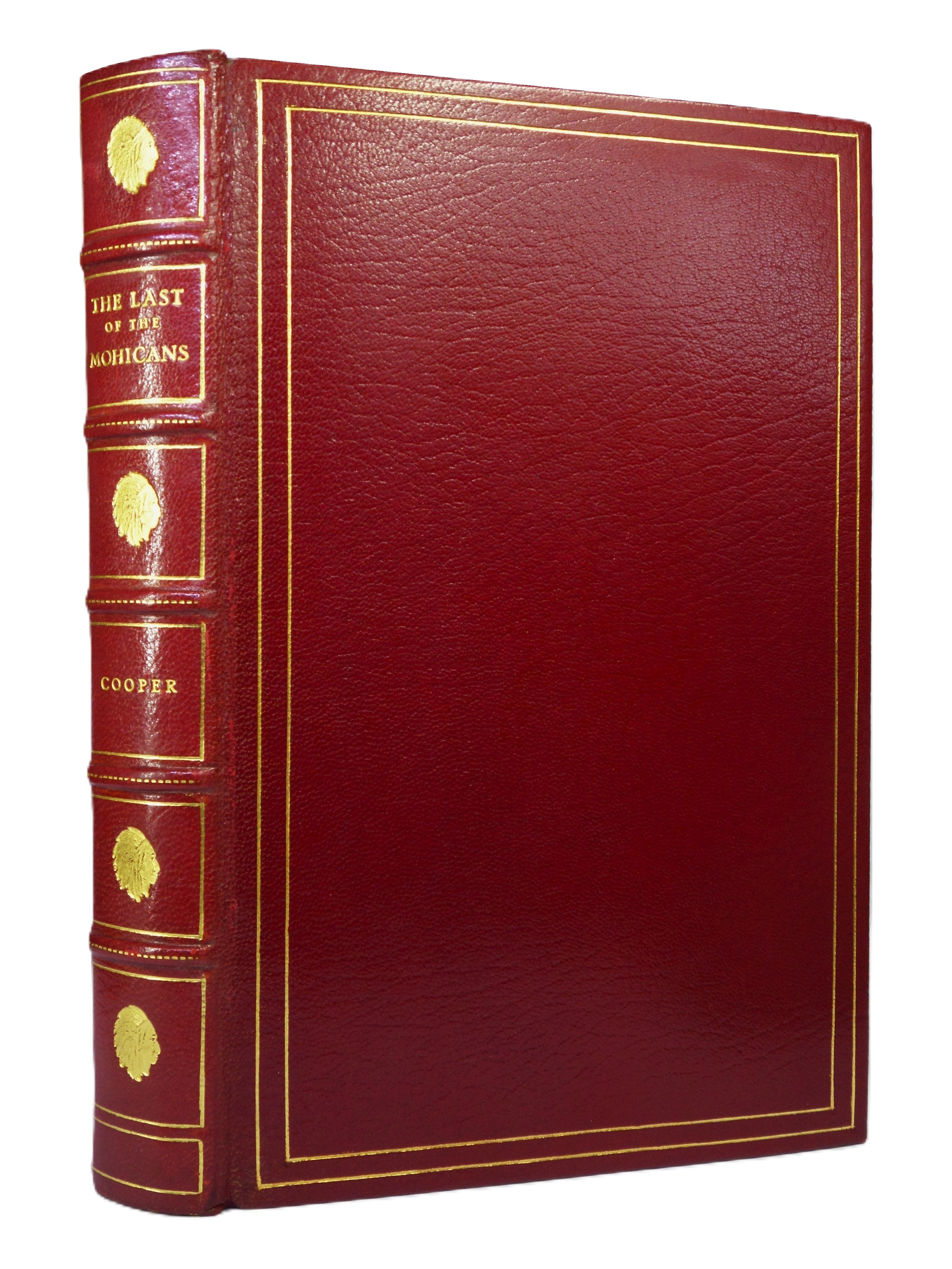 THE LAST OF THE MOHICANS BY JAMES FENIMORE COOPER 1932 MAURIN FINE BINDING