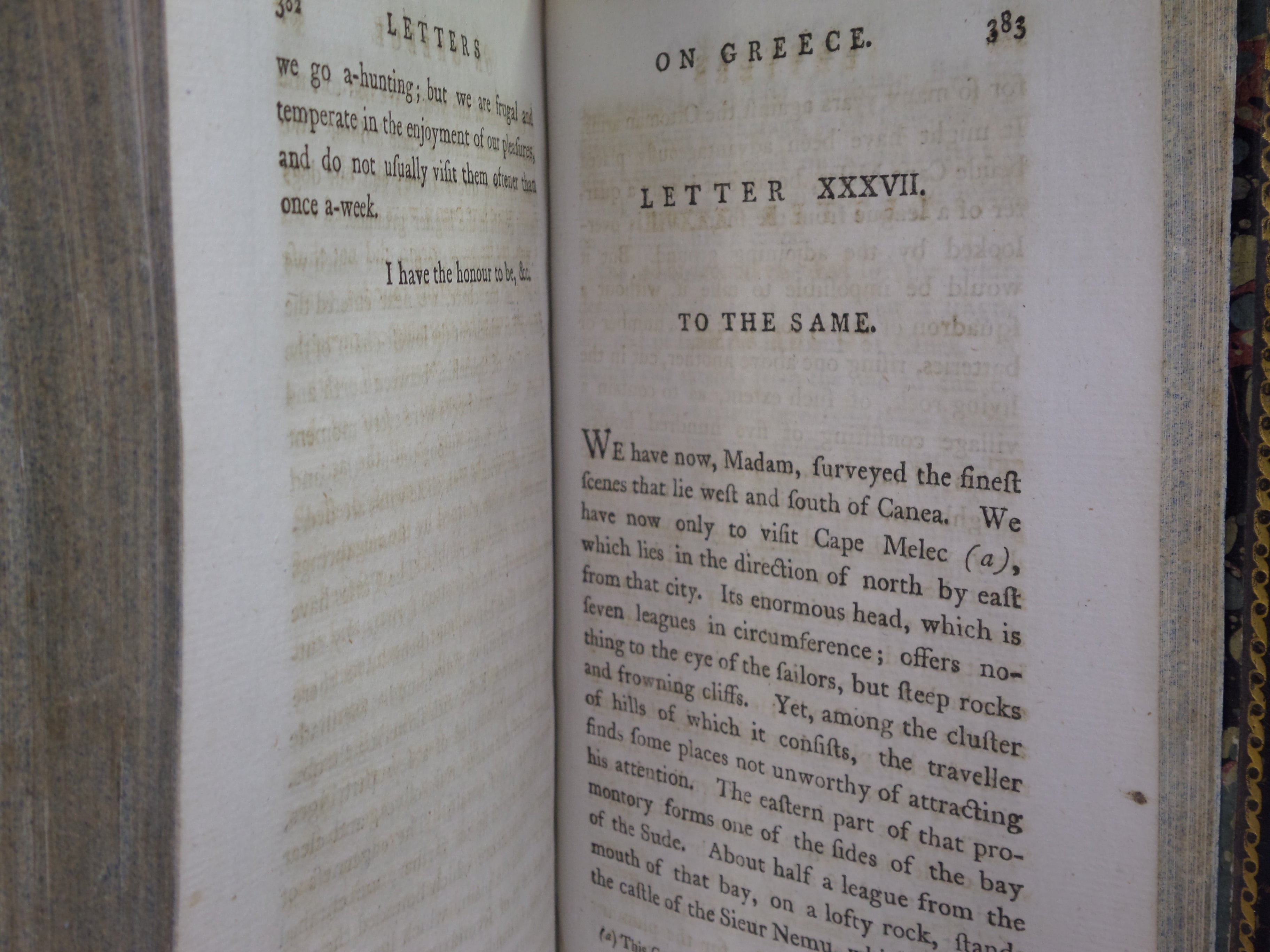 LETTERS ON GREECE BEING A SEQUEL TO LETTERS ON EGYPT 1788 CLAUDE-ÉTIENNE SAVARY