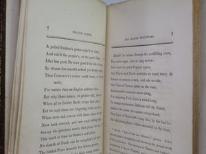 ENGLISH BARDS AND SCOTCH REVIEWERS: A SATIRE BY LORD BYRON 1809 FIRST EDITION