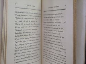 ENGLISH BARDS AND SCOTCH REVIEWERS: A SATIRE BY LORD BYRON 1809 FIRST EDITION