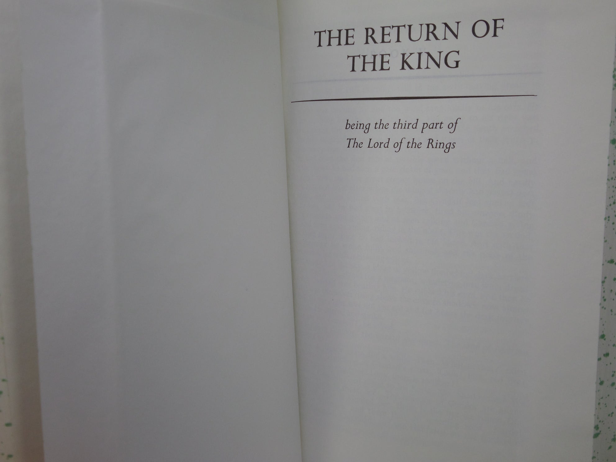 THE LORD OF THE RINGS TRILOGY BY J.R.R. TOLKIEN 1984 FINE DELUXE EDITION