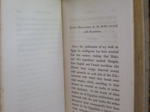 NARRATIVE OF OPERATIONS RECENT DISCOVERIES IN EGYPT & NUBIA BY GIOVANNI BELZONI