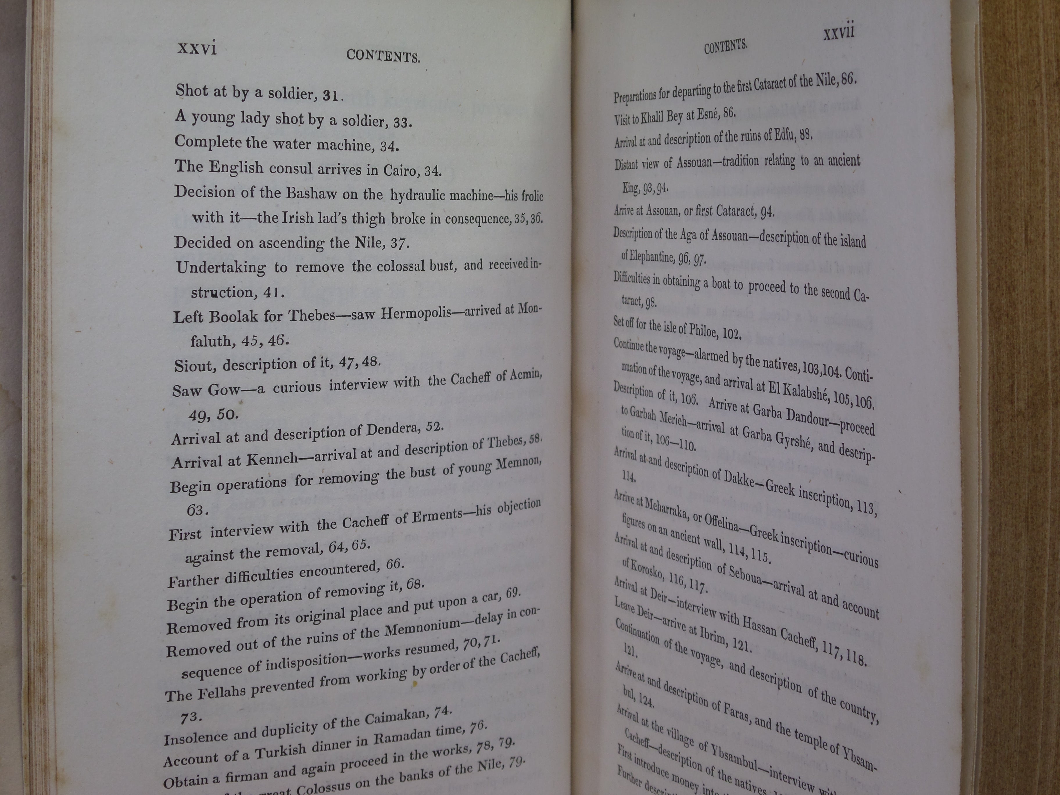 NARRATIVE OF OPERATIONS RECENT DISCOVERIES IN EGYPT & NUBIA BY GIOVANNI BELZONI