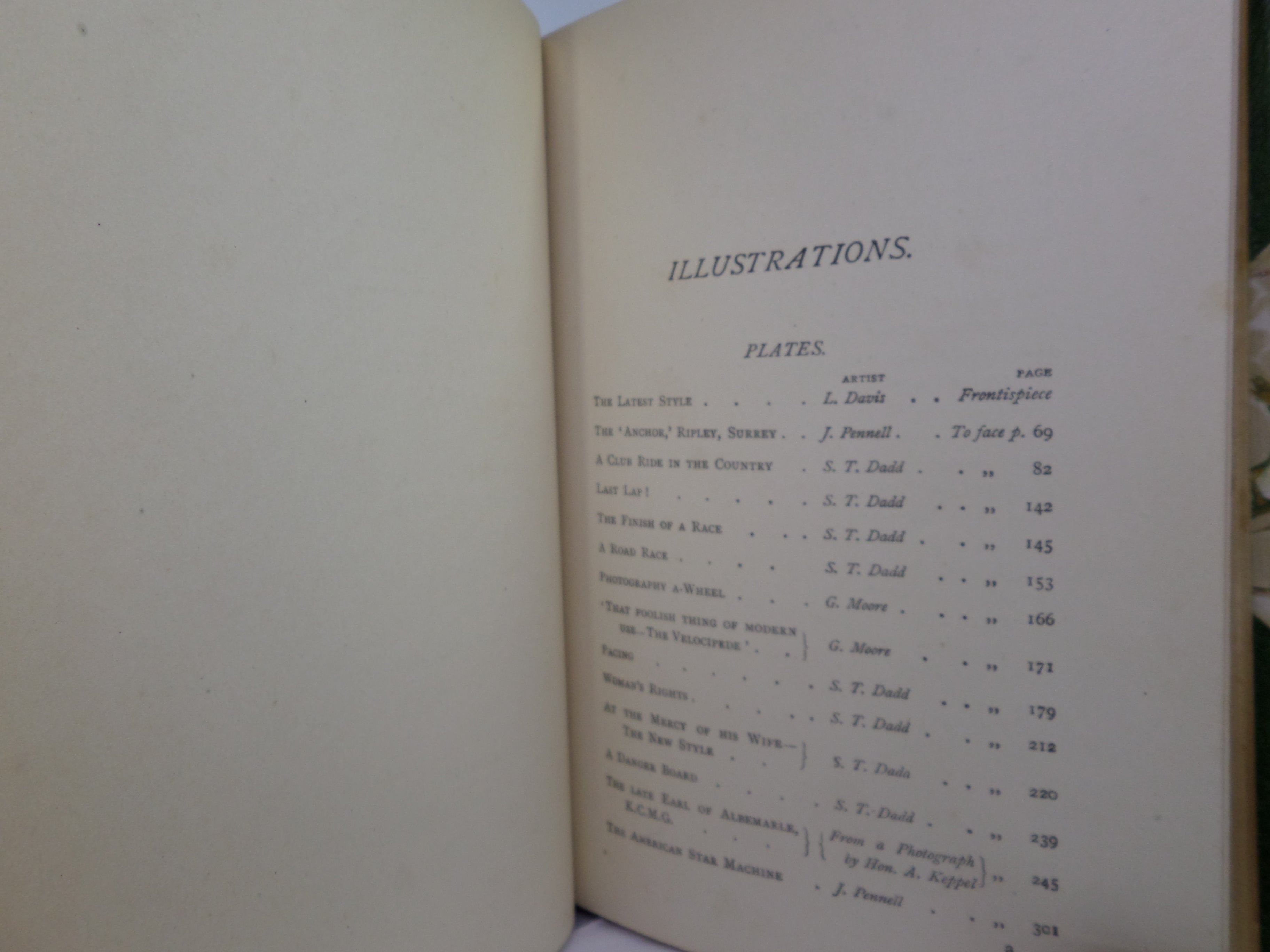 CYCLING BY THE EARL OF ALBEMARLE AND G. LACY HILLIER 1896 FINE LEATHER BINDING