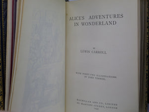 ALICE'S ADVENTURES & THROUGH THE LOOKING-GLASS BY LEWIS CARROLL, BAYNTUN RIVIERE