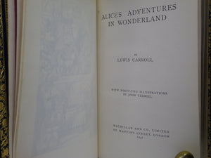 ALICE'S ADVENTURES & THROUGH THE LOOKING-GLASS BY LEWIS CARROLL, BAYNTUN RIVIERE