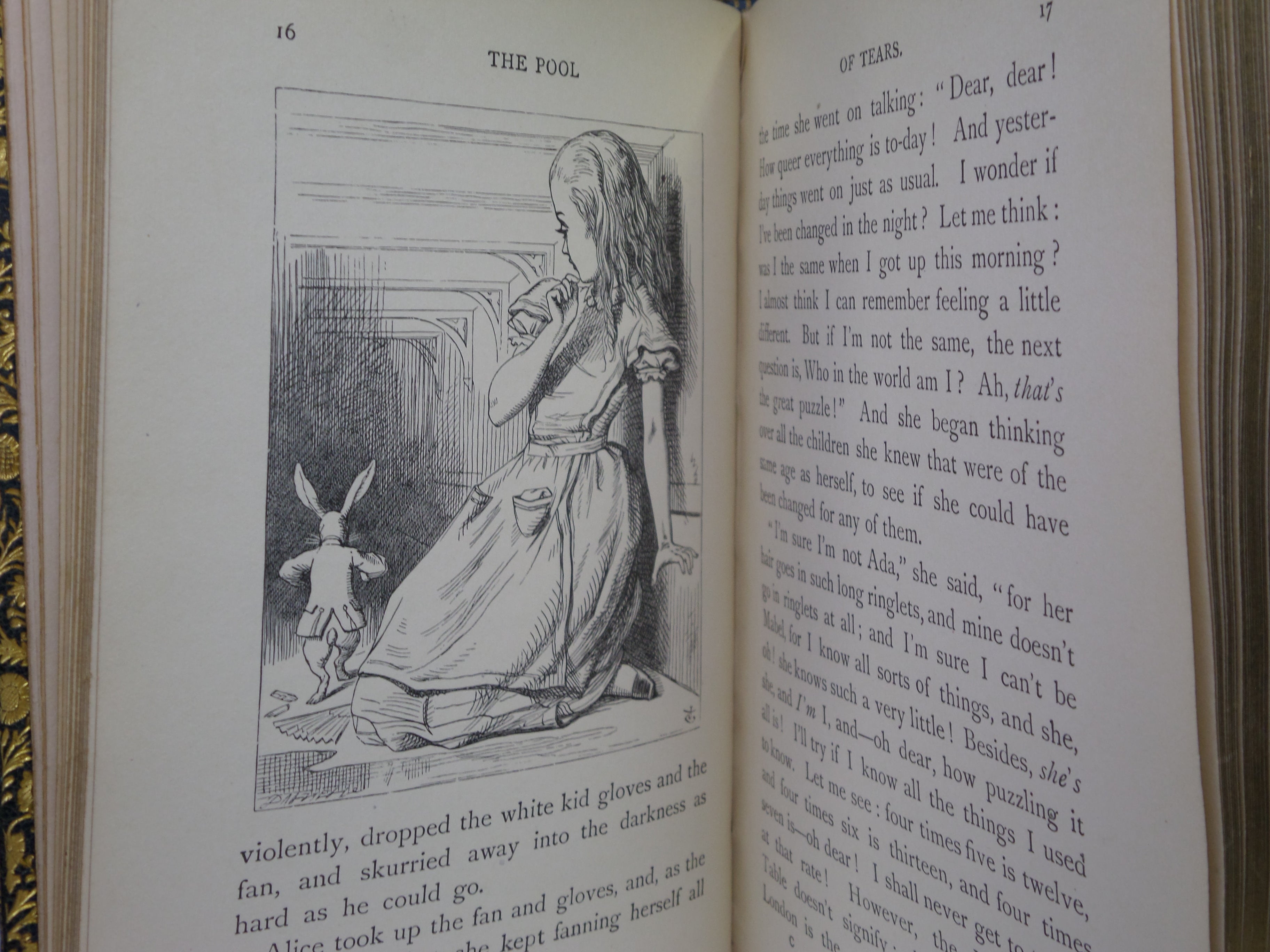 ALICE'S ADVENTURES & THROUGH THE LOOKING-GLASS BY LEWIS CARROLL, BAYNTUN RIVIERE
