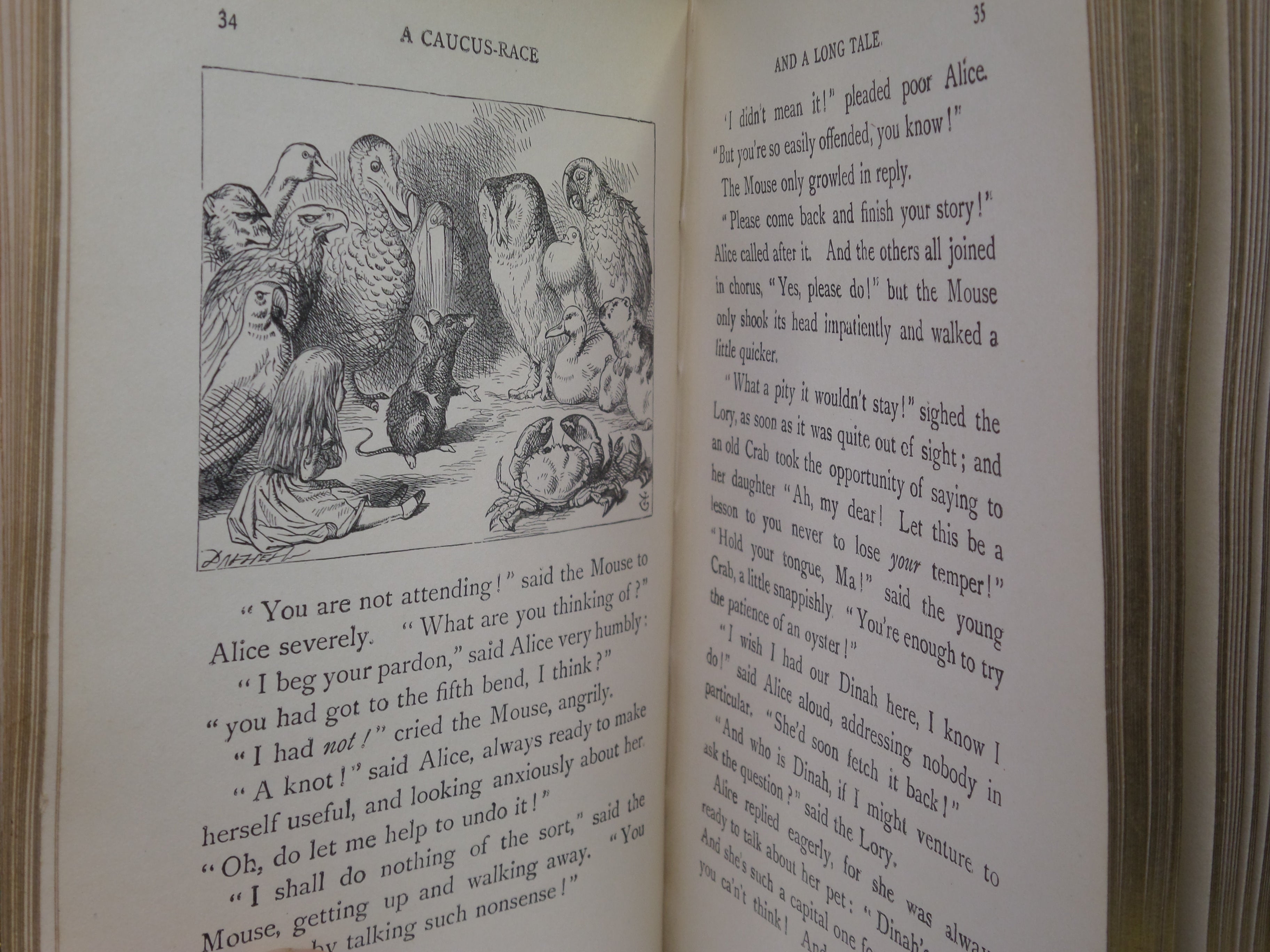 ALICE'S ADVENTURES & THROUGH THE LOOKING-GLASS BY LEWIS CARROLL, BAYNTUN RIVIERE