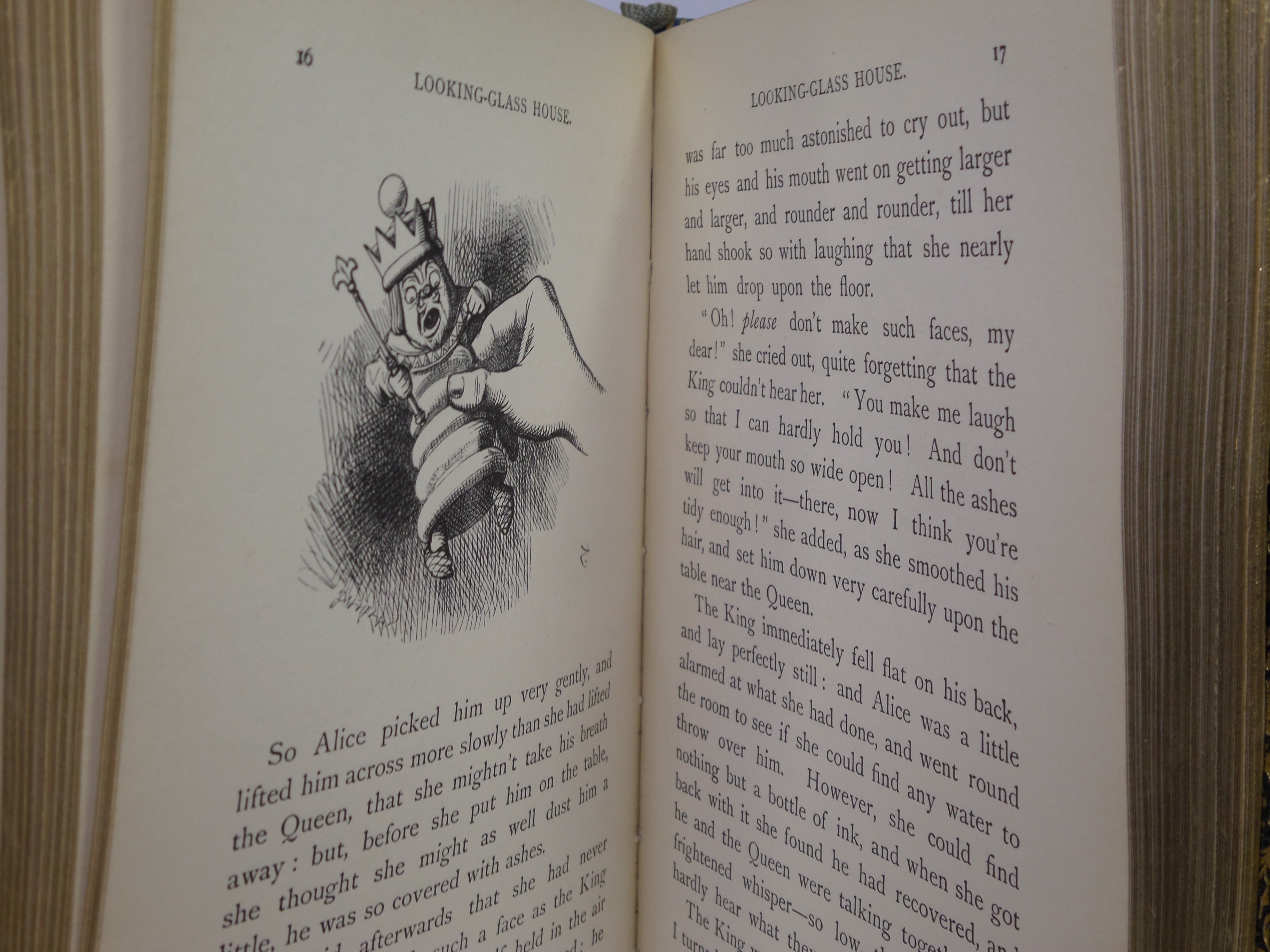 ALICE'S ADVENTURES & THROUGH THE LOOKING-GLASS BY LEWIS CARROLL, BAYNTUN RIVIERE