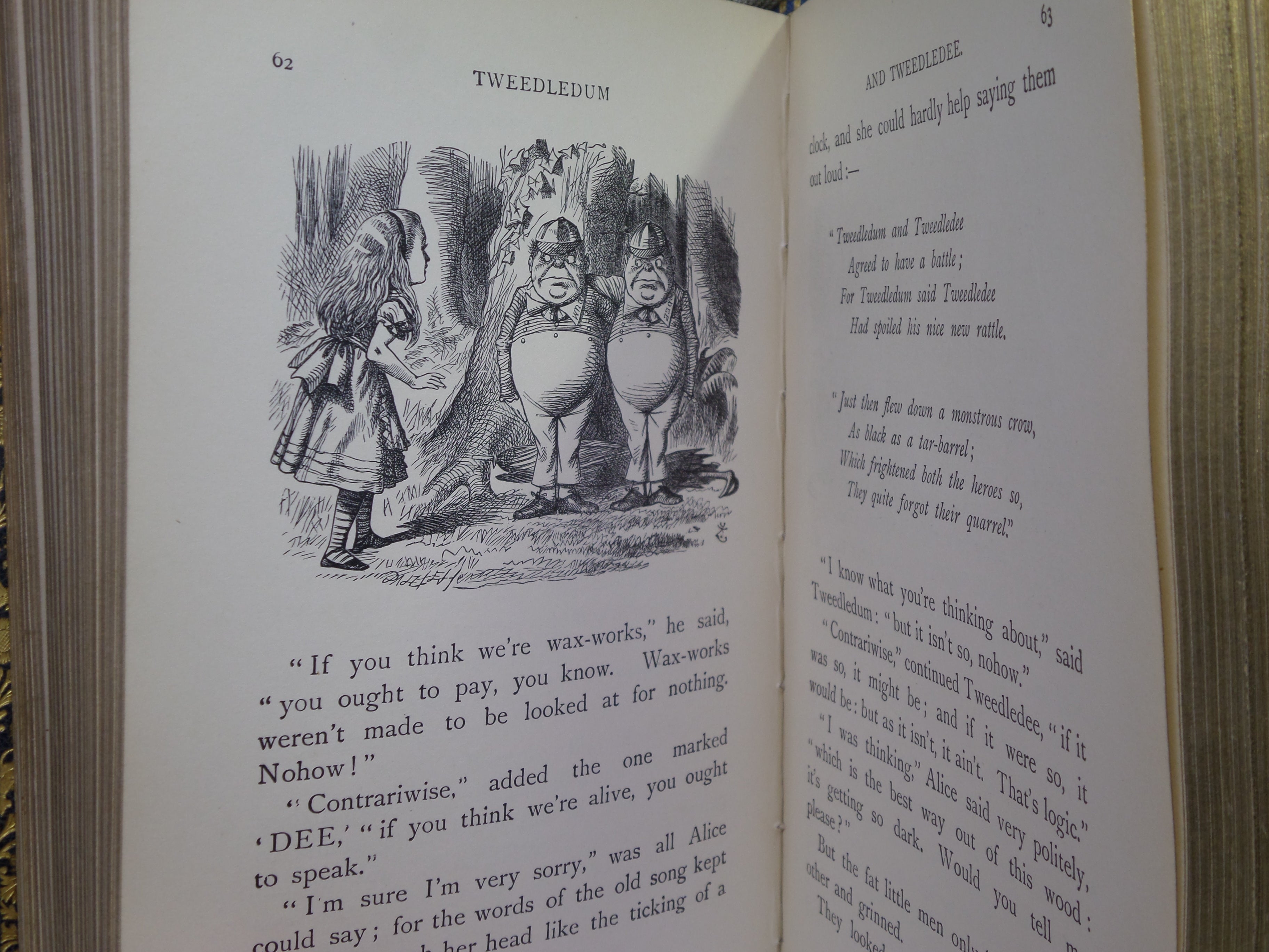 ALICE'S ADVENTURES & THROUGH THE LOOKING-GLASS BY LEWIS CARROLL, BAYNTUN RIVIERE