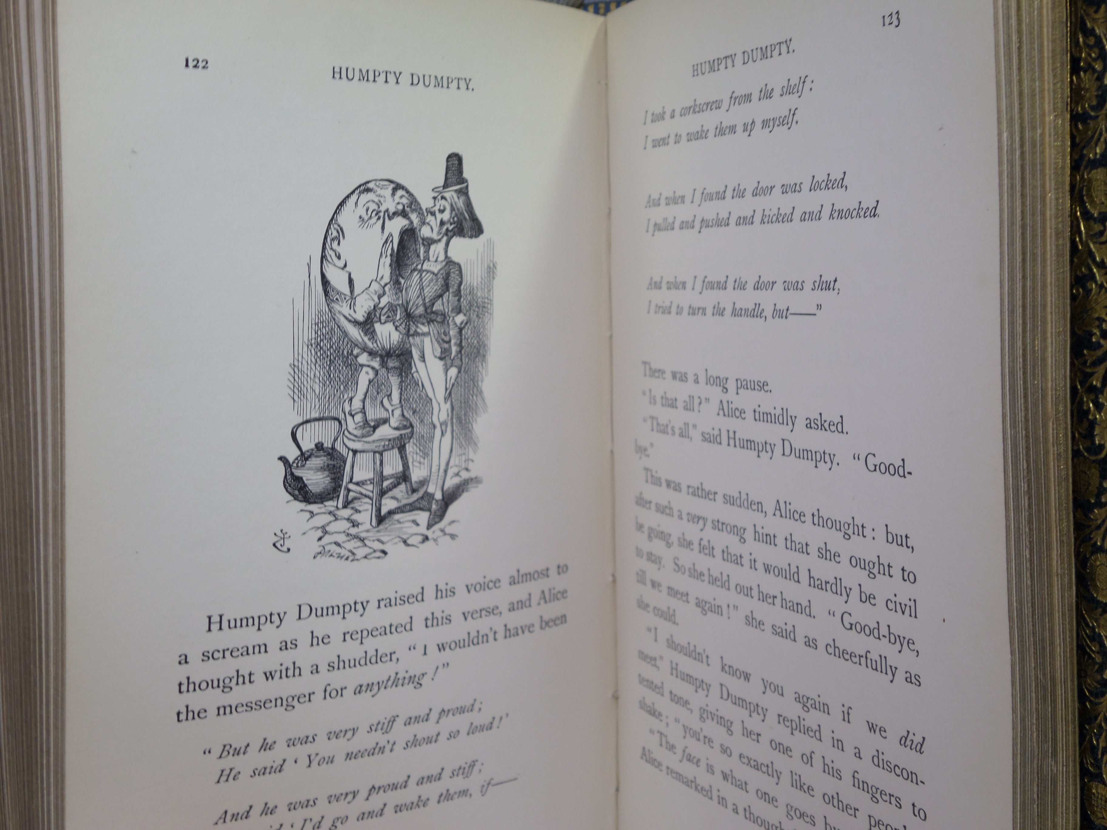ALICE'S ADVENTURES & THROUGH THE LOOKING-GLASS BY LEWIS CARROLL, BAYNTUN RIVIERE
