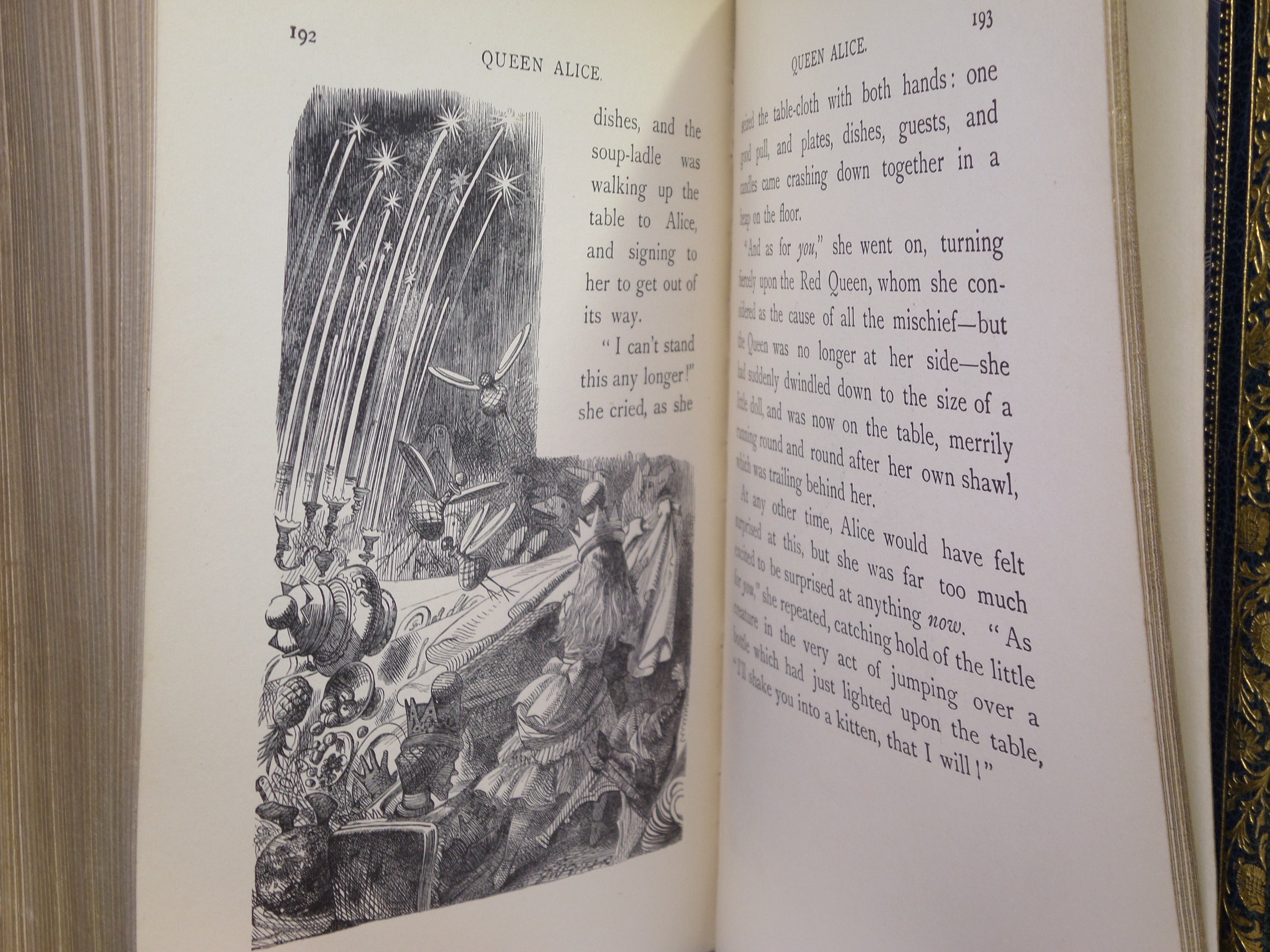 ALICE'S ADVENTURES & THROUGH THE LOOKING-GLASS BY LEWIS CARROLL, BAYNTUN RIVIERE