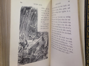 ALICE'S ADVENTURES & THROUGH THE LOOKING-GLASS BY LEWIS CARROLL, BAYNTUN RIVIERE