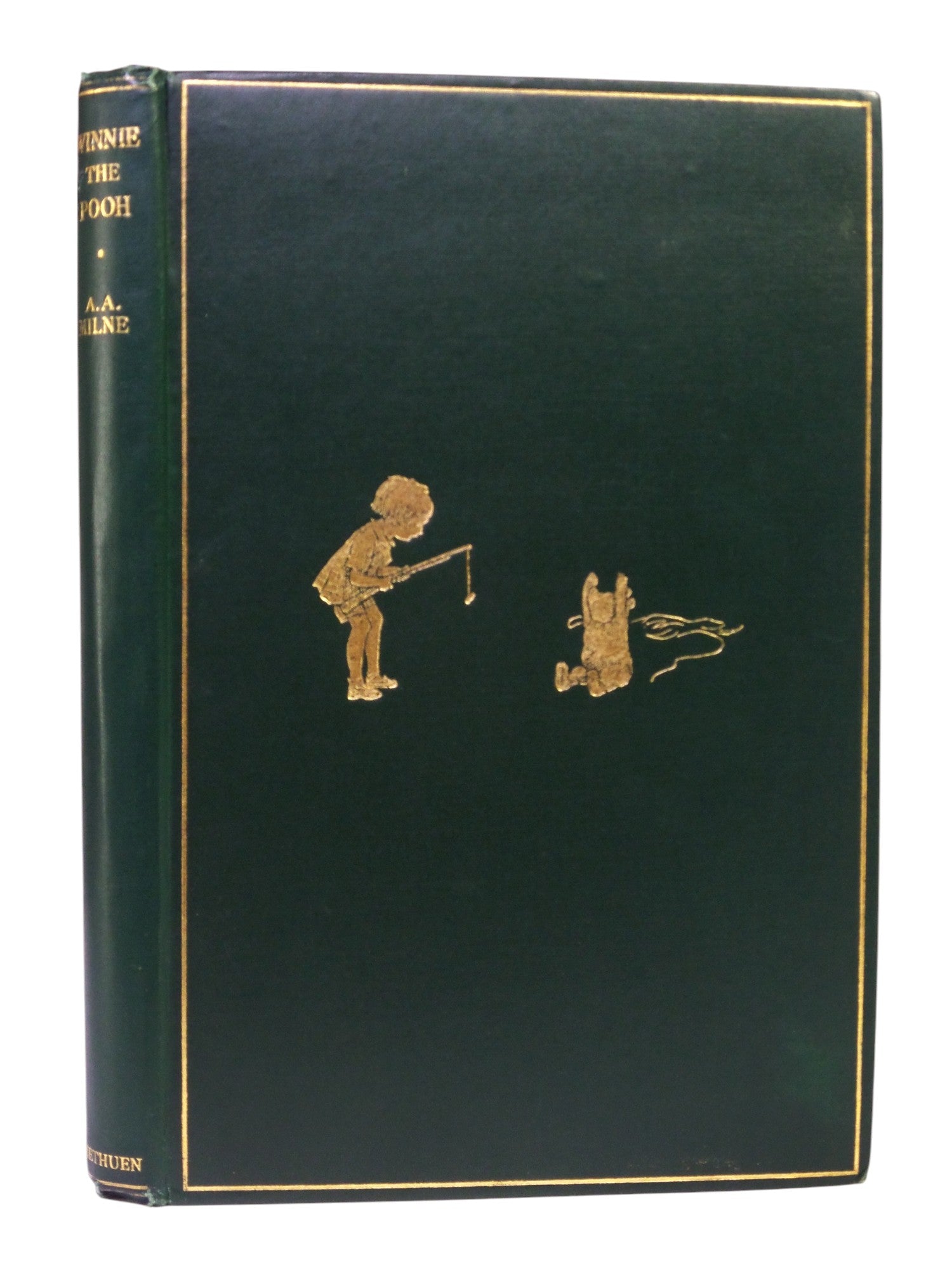 WINNIE-THE-POOH BY A. A. MILNE 1927 FIFTH EDITION WITH DUST JACKET