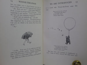 WINNIE-THE-POOH BY A. A. MILNE 1927 FIFTH EDITION WITH DUST JACKET