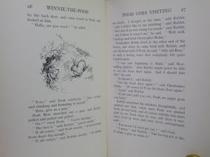 WINNIE-THE-POOH BY A. A. MILNE 1927 FIFTH EDITION WITH DUST JACKET