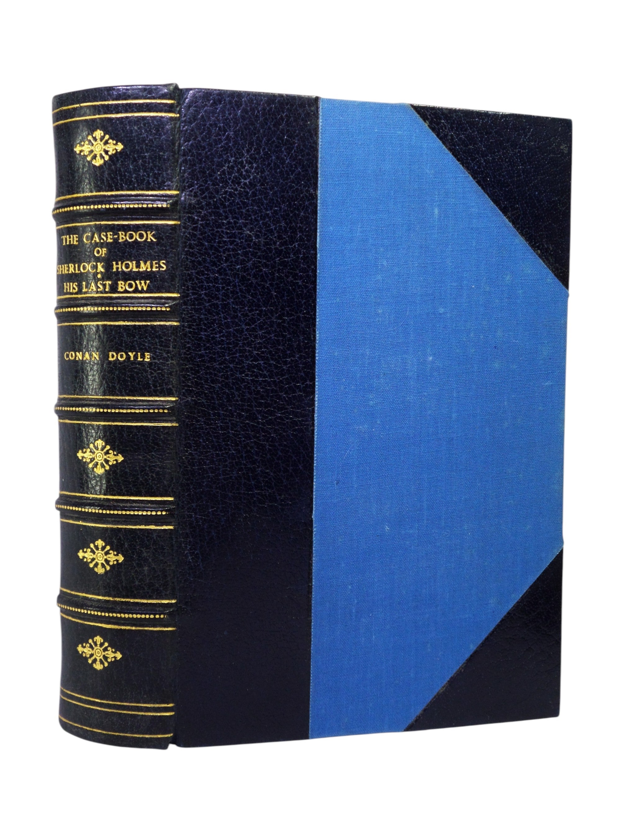 THE CASE-BOOK OF SHERLOCK HOLMES & HIS LAST BOW ARTHUR CONAN DOYLE 1974 BAYNTUN RIVIERE FINE BINDING