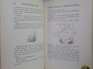WINNIE-THE-POOH BY A. A. MILNE 1927 FIFTH EDITION WITH DUST JACKET